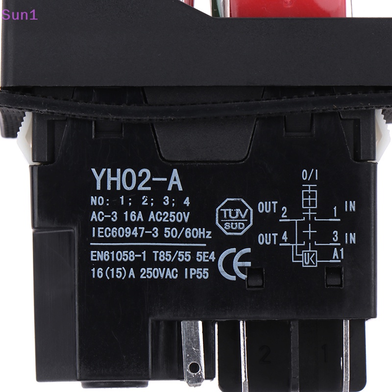 Công Tắc Nhấn Khởi Động Chống Thấm Nước IP55 KLD28A well Sun1