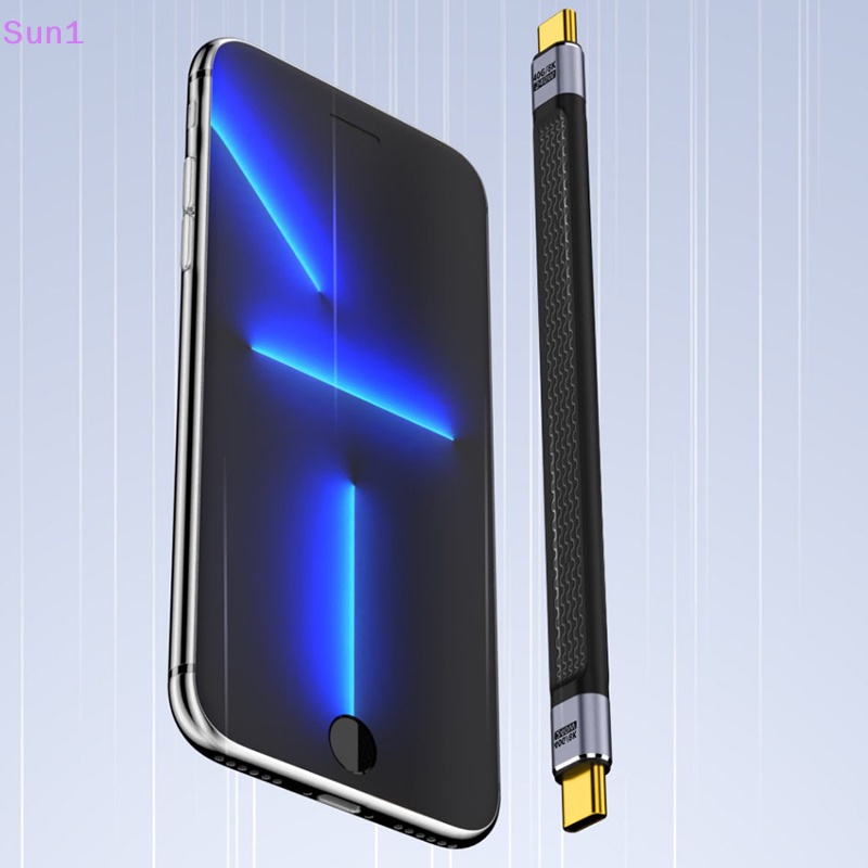 Cáp Sạc Nhanh 40Gbps E-Marker Chip PD 240W USB C Sang Type C USB4 Cho Laptop