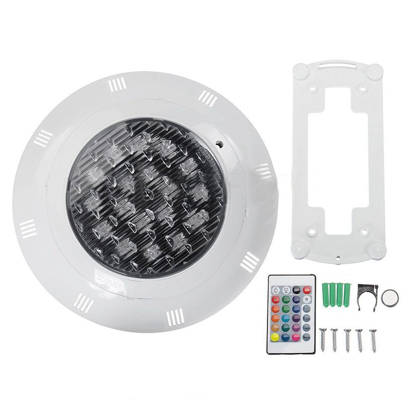 Đèn LED Dưới Nước 7 Màu 24V 18W RGB + Điều Khiển Từ Xa