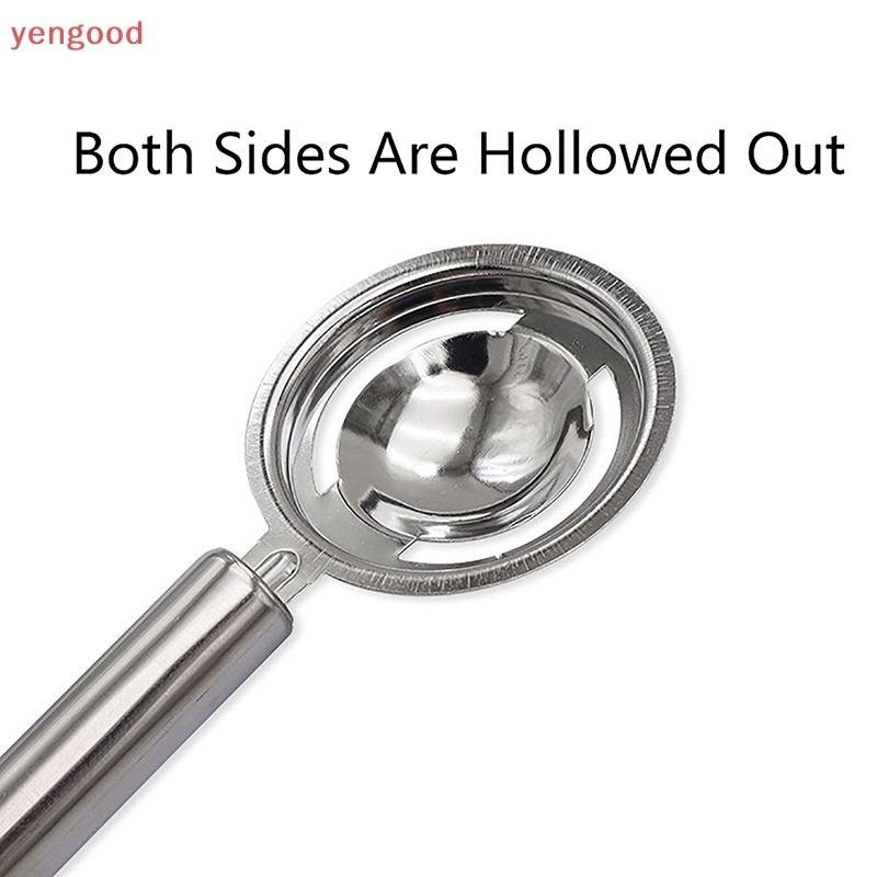 Dụng Cụ Tách Lòng Đỏ Trứng Bằng Inox Cán Dài Tiện Dụng