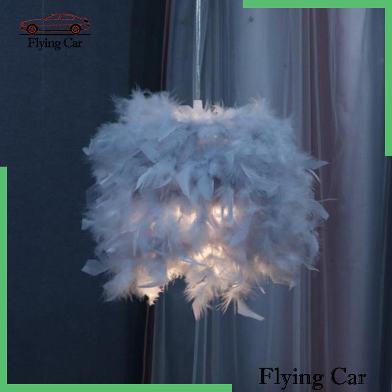 Vỏ Bọc Đèn Trần Hình Lông Vũ Trang Trí Phòng Khách / Tiệc Tùng