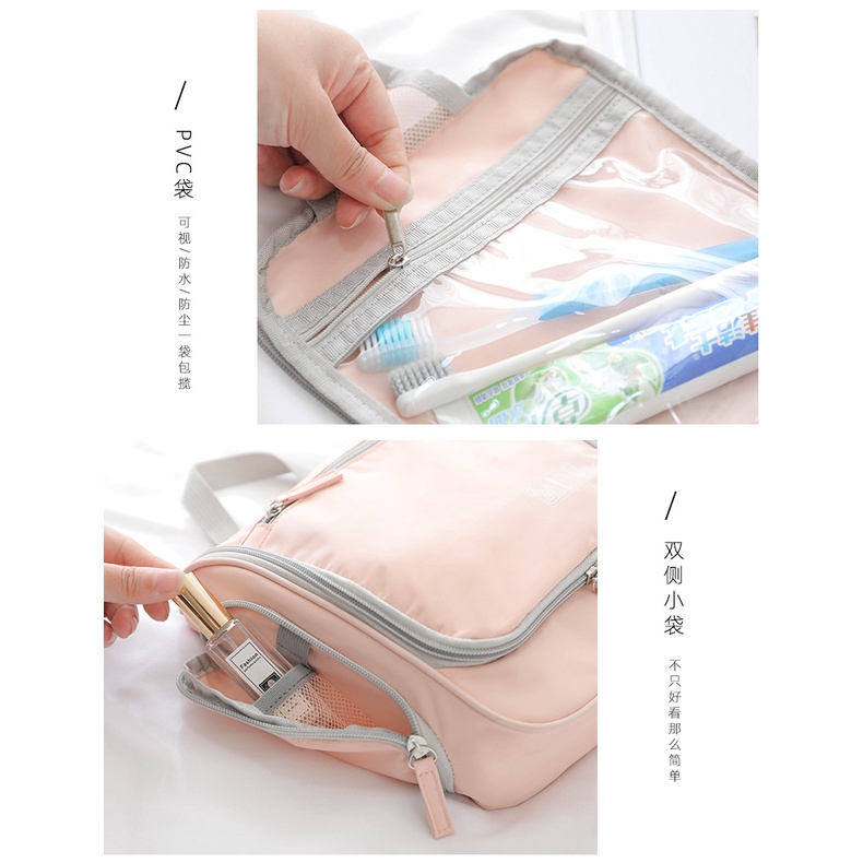 Túi Đựng Mỹ Phẩm Chống Thấm Nước Đa Năng Tiện Dụng Khi Đi Du Lịch