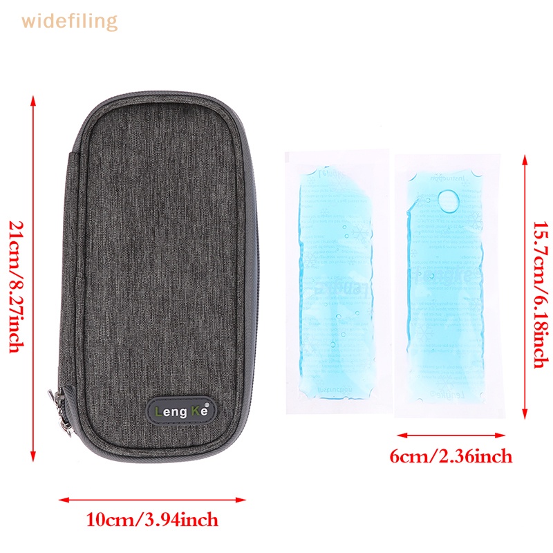 Túi Du Lịch Insulin Làm Mát Cách Nhiệt Kèm 2 Túi Đá