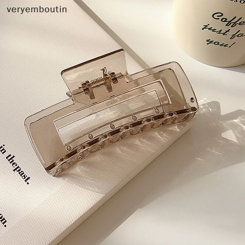 Kẹp Tóc Hình Cá Mập Bằng Nhựa Màu Xám Thiết Kế Đơn Giản Thanh Lịch Cho Nữ