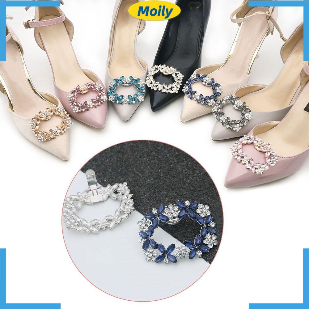 MOILYVN 1 Phụ Kiện Trang Trí Giày Cao Gót Cho Cô Dâu