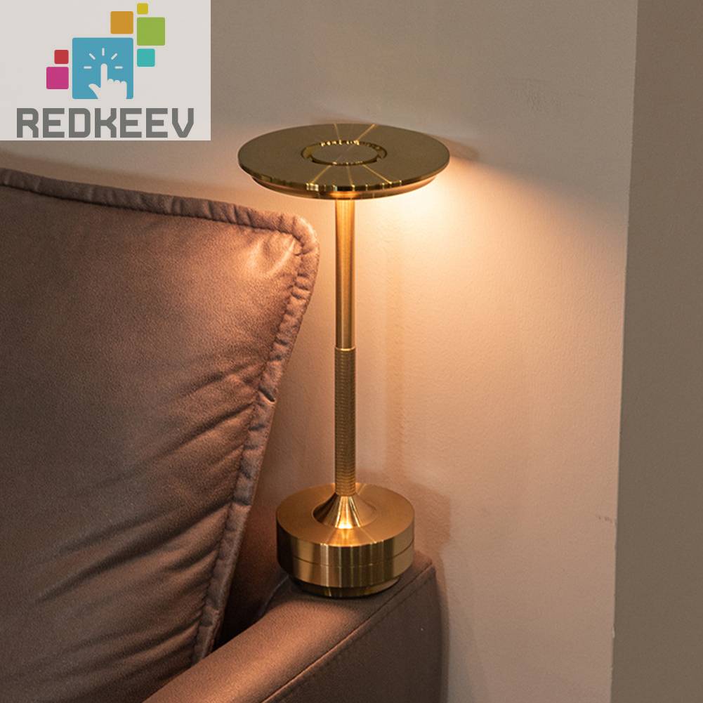 Đèn LED Để Bàn Bảo Vệ Mắt Tiết Kiệm Năng Lượng Phong Cách Retro Dành Cho Khách Sạn Quán Cà P