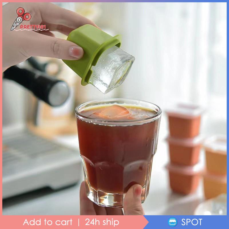 Set 6 Khuôn Làm Đá / Sô Cô La / Đá Đa Năng Tháo Lắp Nhanh DIY