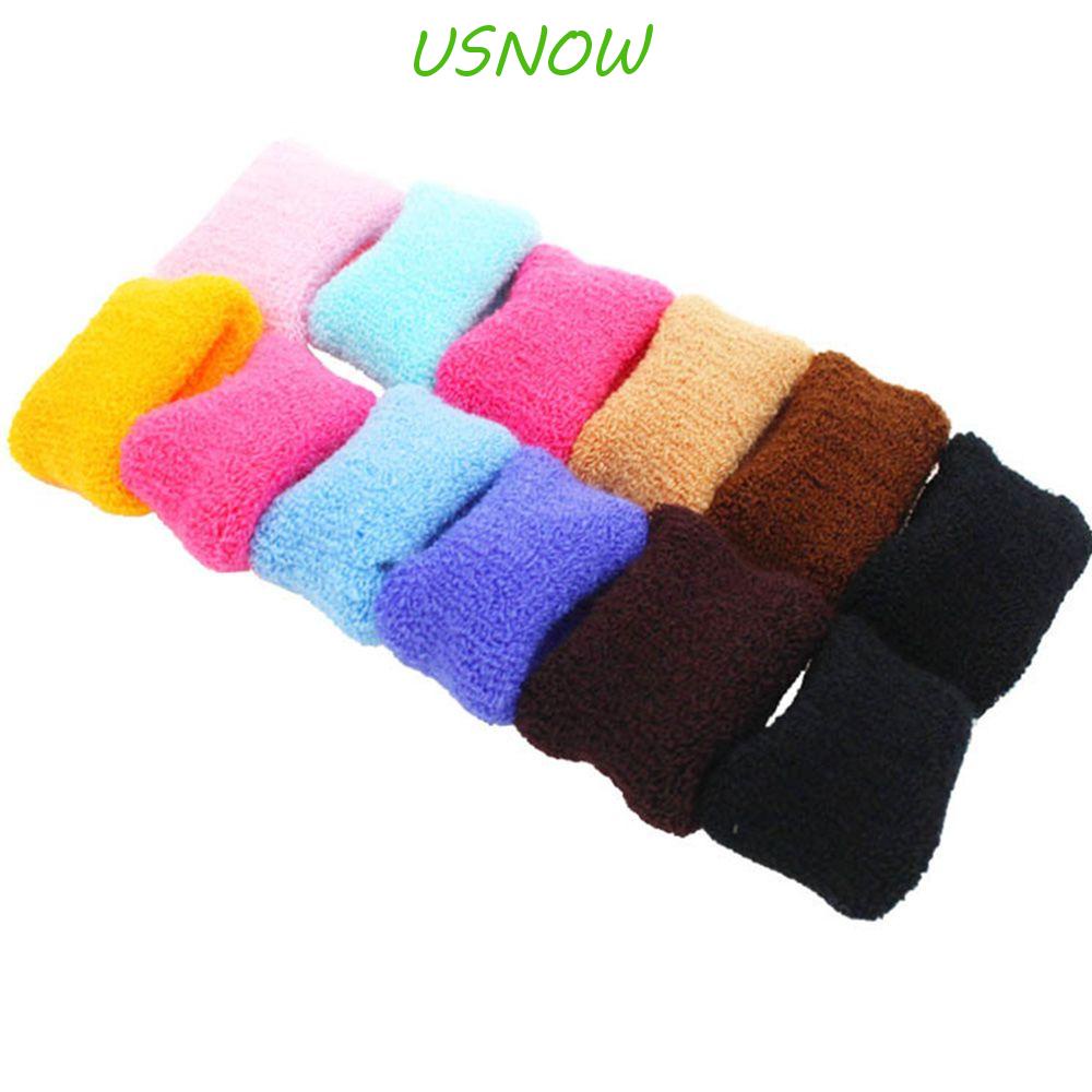 USNOW Set 12 Dây Buộc Tóc Co Giãn Nhiều Màu Sắc