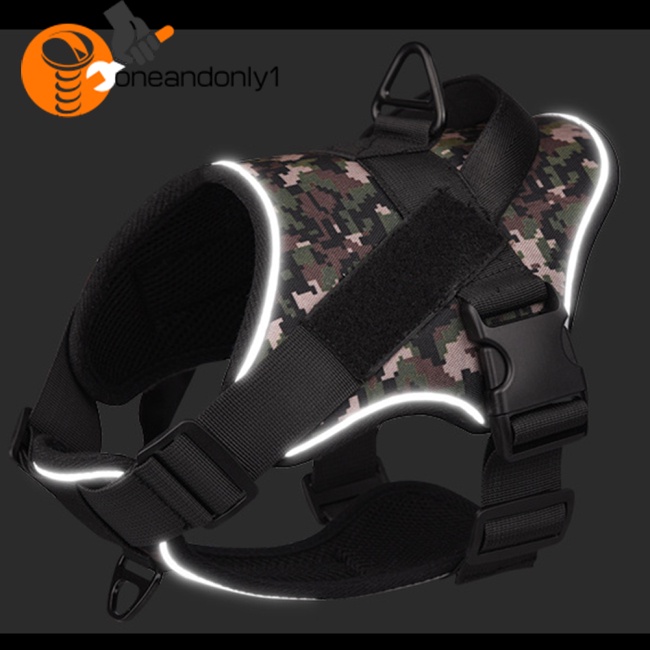 Dây Dắt Thú Cưng Đi Dạo K9 Phản Quang Cỡ Vừa / Lớn Tiện Dụng