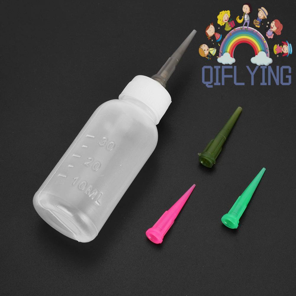 Chai Đựng Mực Xăm Henna Kèm 4 Vòi Phun