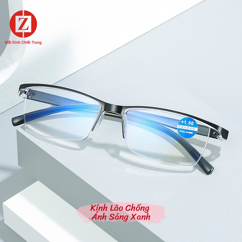 Kính lão có độ viễn dành cho người già, giá rẻ, gọng dẻo siêu bền mã H8616