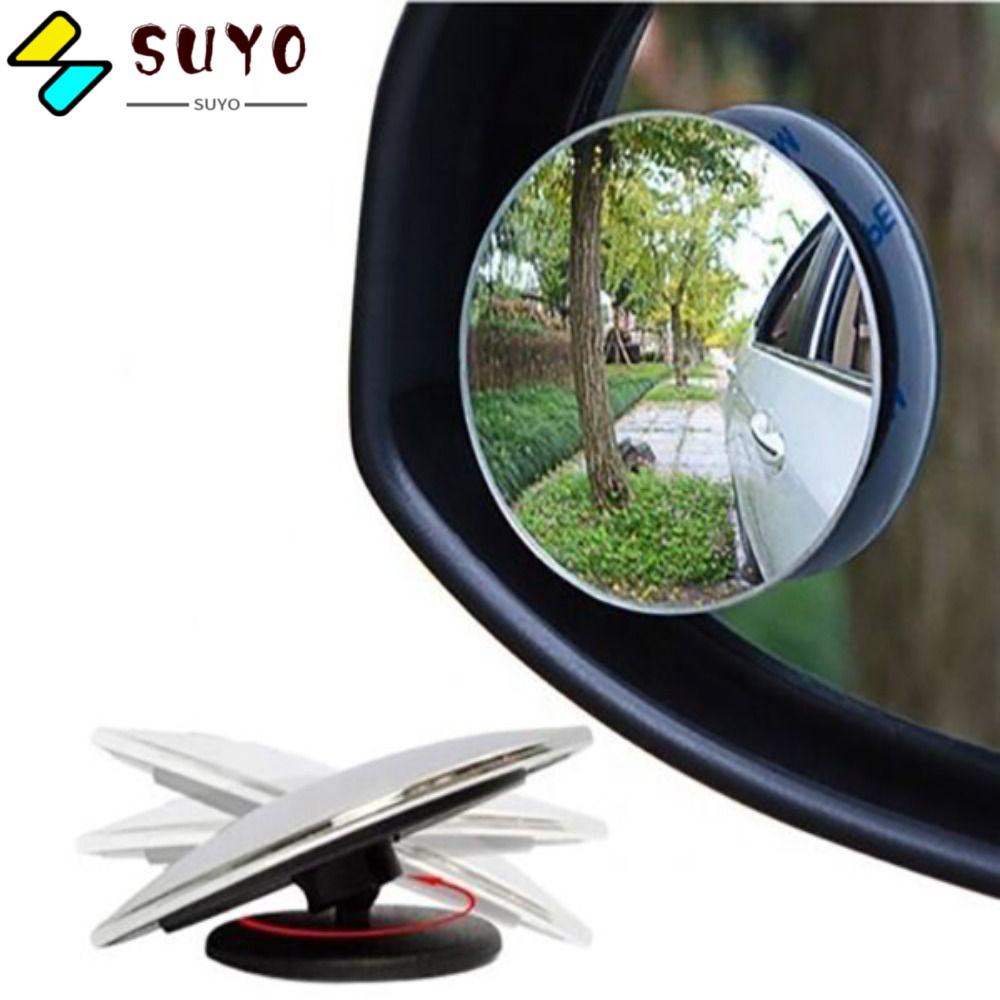 SUYO Set 6 Gương Chiếu Hậu Góc Rộng Xoay 360 Độ Chuyên Dụng Cho Xe Hơi