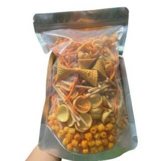 500g snack tá lả, bim bim mix, snack bim bim tổng hợp