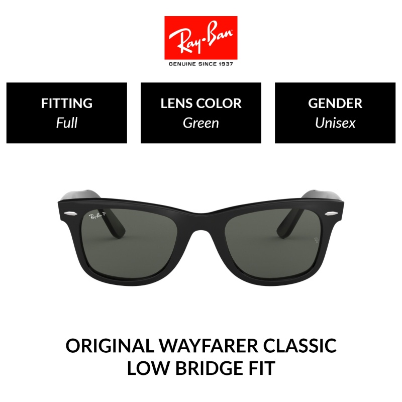 MÁY PHÁT ĐIỆN Ray-Ban | RB2140F 901 / 58 | Unisex Lắp đầy đủ | Kính râm POLARIZED | Kích thước 54mm-
