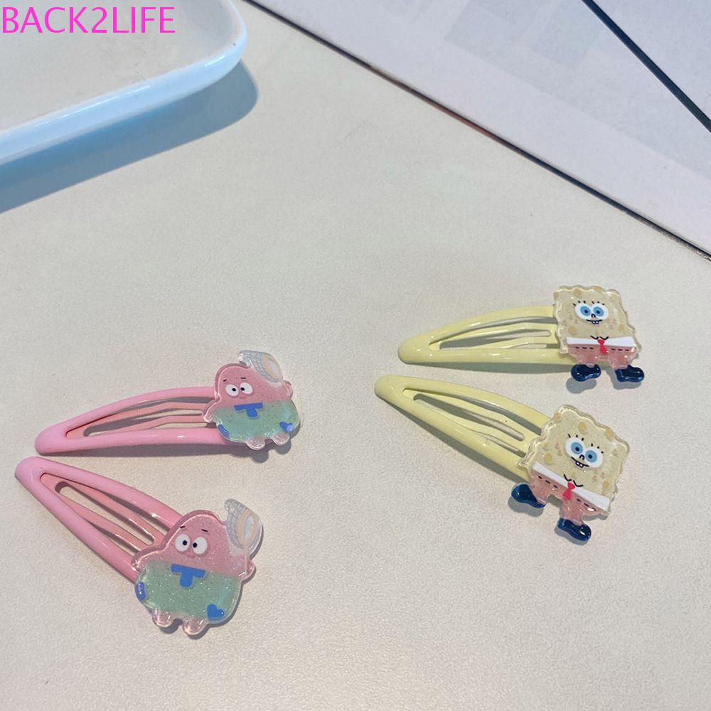 BACK2LIFE Kẹp Tóc Hình Ngôi Sao Dễ Thương Cho Nữ