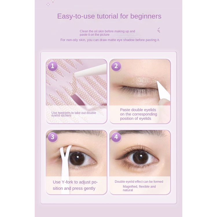 Miếng Dán Kích Mí Tự Nhiên GECOMO