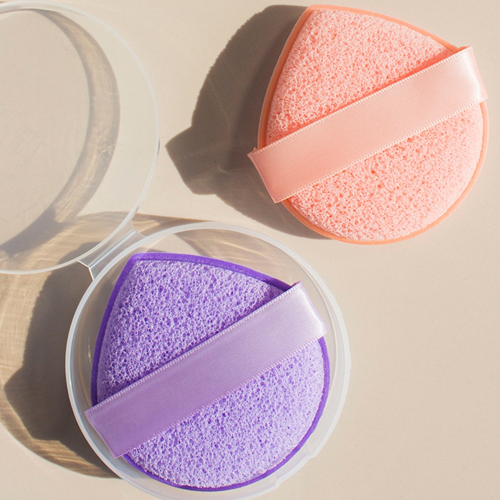 Mút Xốp Tẩy Trang Dạng Găng Tay Màu Tím Nhỏ Gọn Tiện Lợi