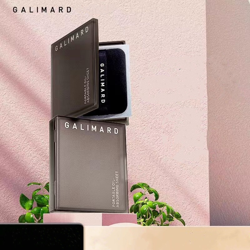 Galimard Set 100 Giấy Thấm Dầu Bằng Than Tre Hoạt Tính Không Thấm Hút Dầu