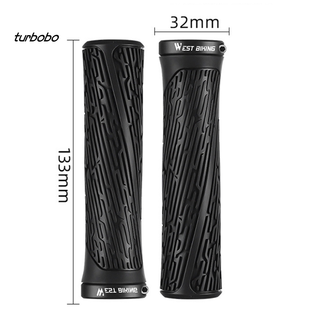 1 Cặp Bọc Tay Lái Xe Đạp Bằng Cao Su Mềm Chống Trượt Chống Thấm Nước