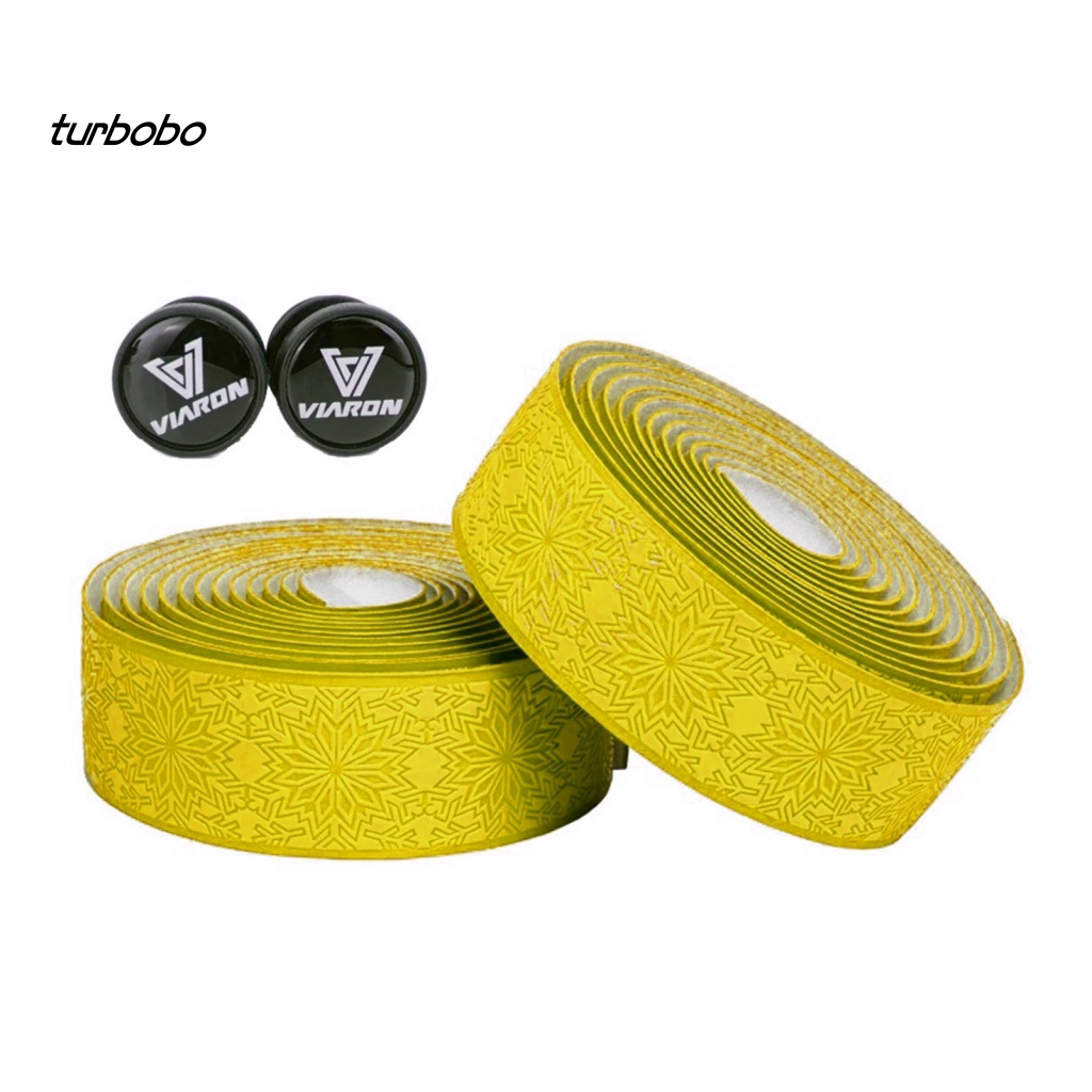 1 Cặp Băng Quấn Tay Lái Xe Đạp Thấm Hút Mồ Hôi Chống Mòn Chất Liệu Polyurethane