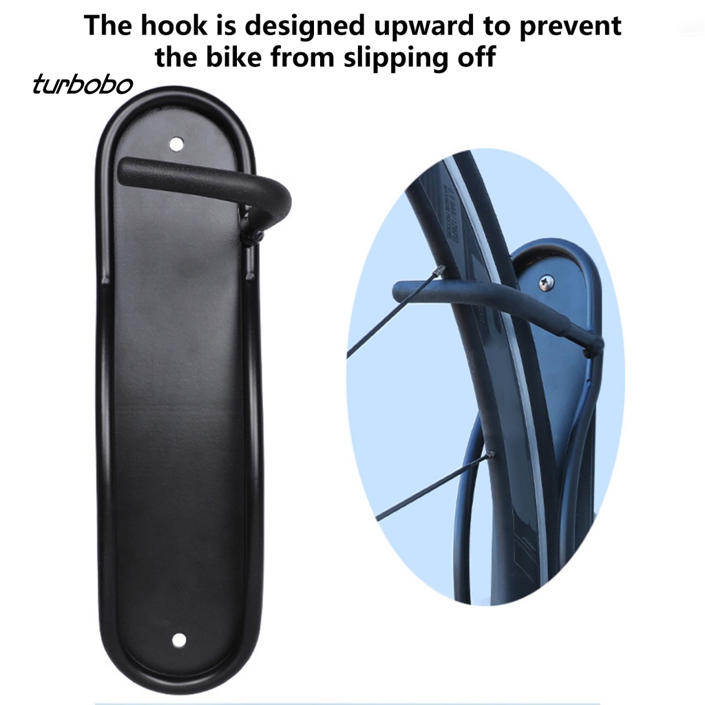 1 Set Móc Treo Xe Đạp Leo Núi Gắn Tường Chống Trượt Chịu Lực Tốt