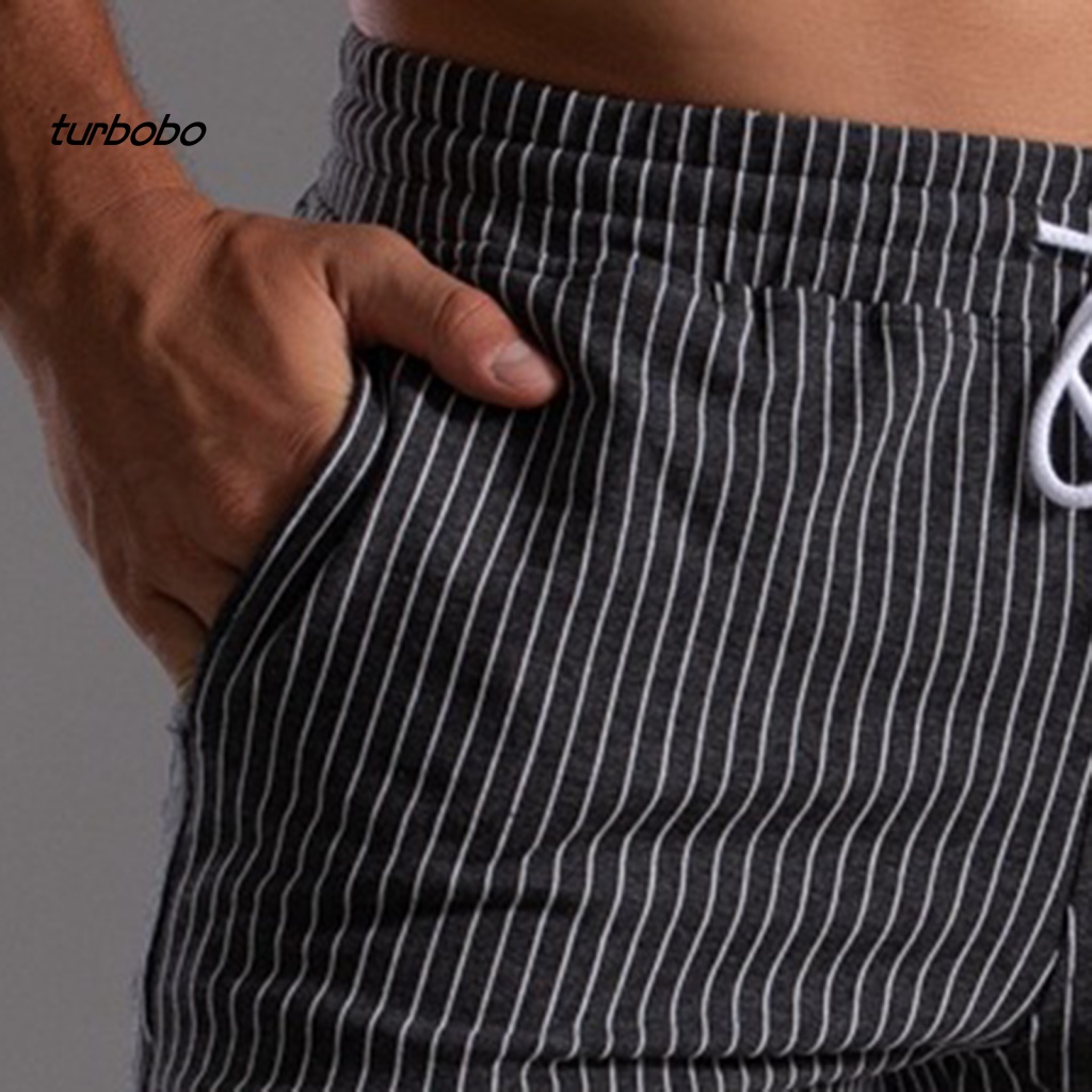 Quần Short Thể Thao Lưng Thun Dây Rút Có Túi Co Giãn Tốt Thời Trang Mùa Hè Cho Nam