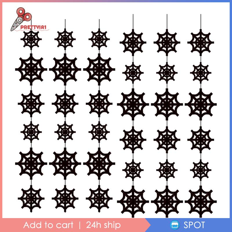 Set 6 Mạng Nhện Trang Trí Halloween