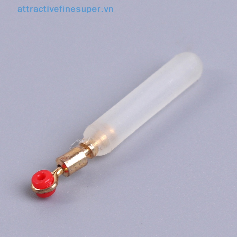 Afs Bộ 10 Phao Nổi Câu Cá Đầu Đồng Bằng Silicone Chống Thắt Nút