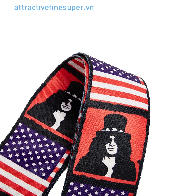 Afs Dây Đeo Đàn Guitar Bằng Nylon Nhiều Màu Sắc Có Thể Điều Chỉnh