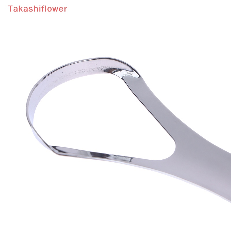 Set 2 Dụng Cụ Nạo Lưỡi Bằng Thép Không Gỉ Loại Bỏ Hơi Thở Chăm Sóc Răng Miệng