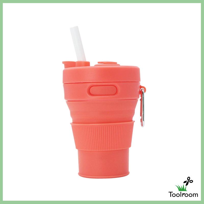 Cốc Uống Nước Nhỏ Bằng Silicone Có Thể Gấp Gọn Tiện Dụng
