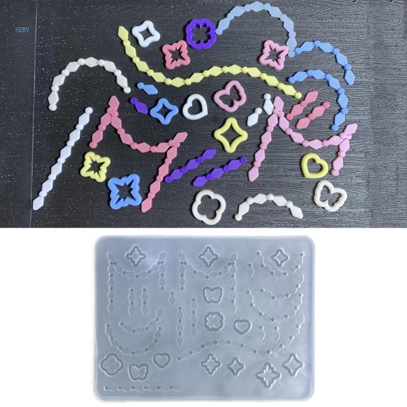 Khuôn Làm Móc Khóa Bằng Silicone Hình Cốc Lắc Có Kim Tuyến Nước