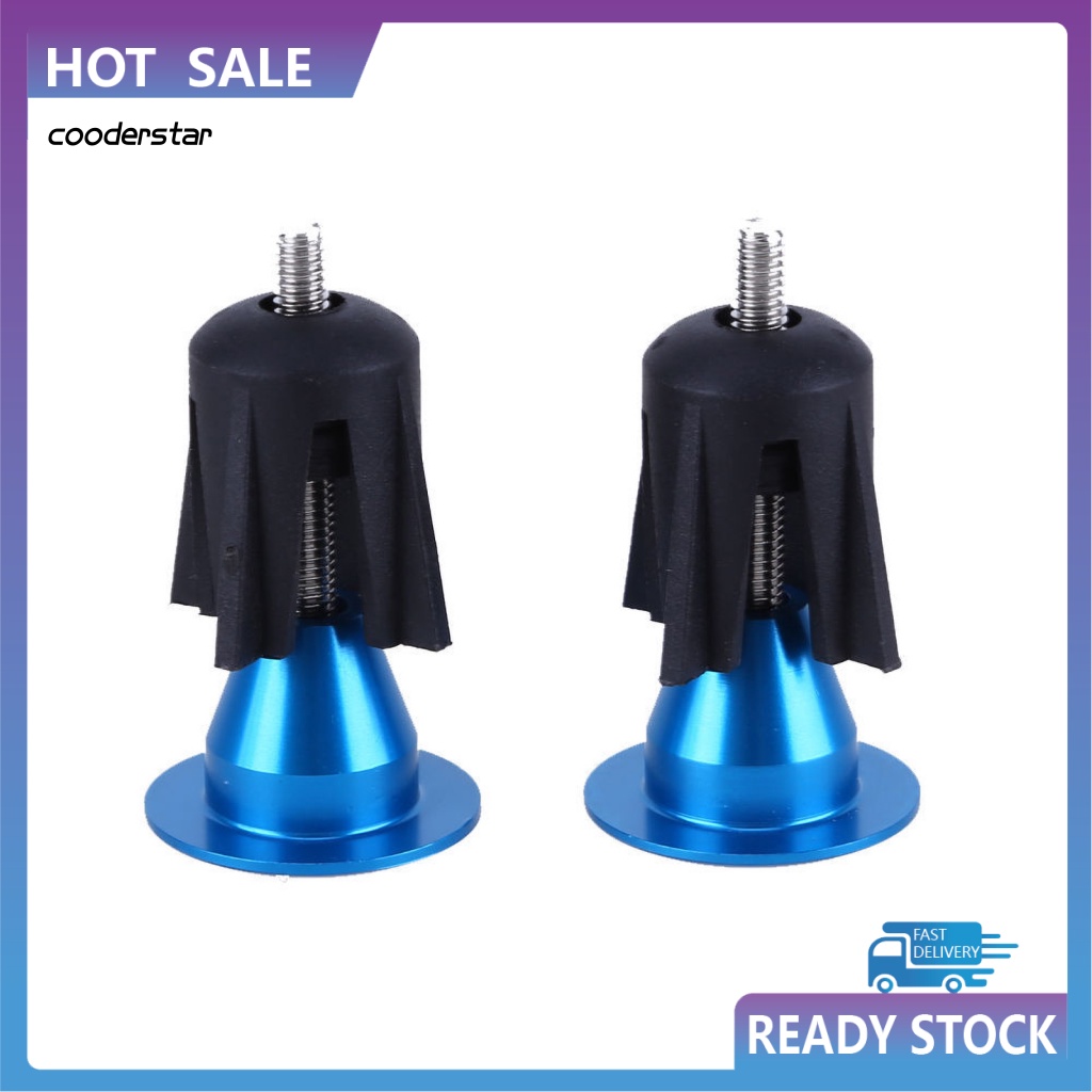 Bộ 2 Nút Chặn Tay Lái Xe Đạp Leo Núi 17-22mm Bằng Nhôm