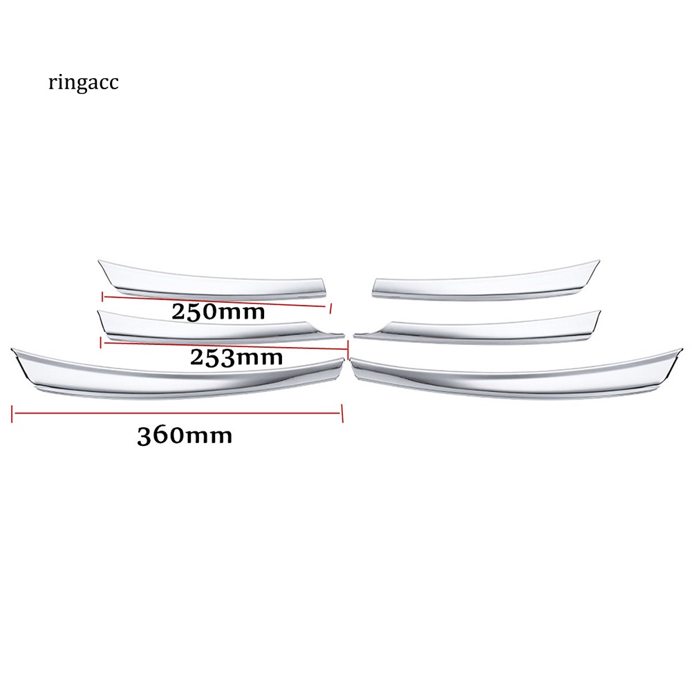 Bộ 6 Lưới Tản Nhiệt Trước Cho Xe Hơi Nissan Sunny Versa 14-17