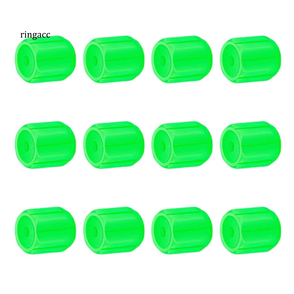 Bộ 12 Vỏ Bọc Van Bánh Xe Dạ Quang Chống Bụi Trang Trí Cho Xe Hơi