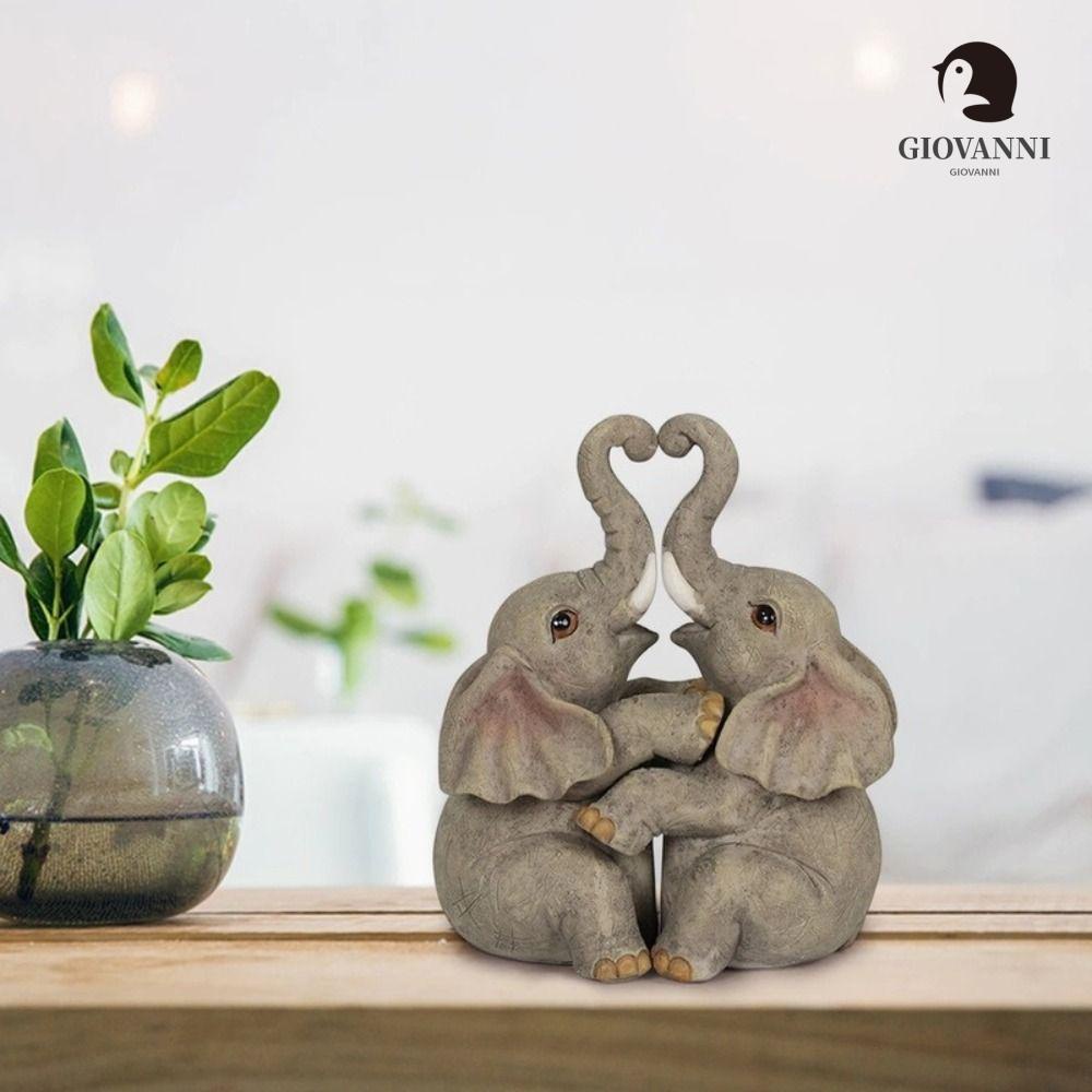 GIOVANNI Tượng Cặp Đôi Ôm Nhau Bằng Nhựa Resin Sống Động Không Cần Mài Làm Quà Tặng Kỷ Niệm