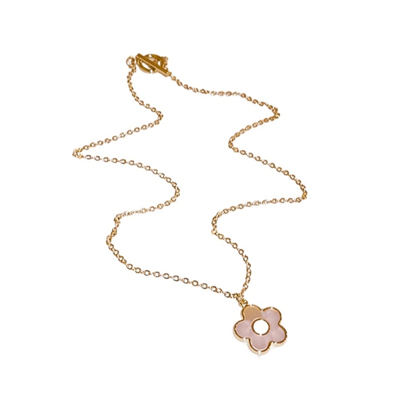 Vòng Cổ Choker Mặt Hình Hoa Độc Đáo Thời Trang Cho Nữ