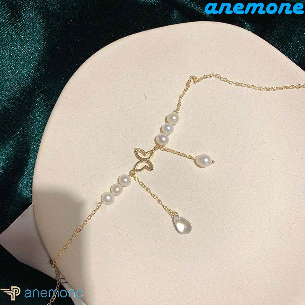 Vòng cổ Mặt Hình Bướm Phong Cách Retro Thanh Lịch Thời Trang Cho Nữ