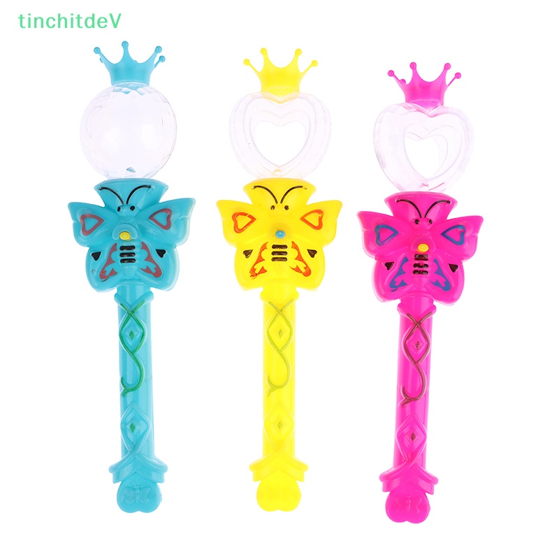 [TinchitdeV] Gậy Phép Thuật Đèn Led Sáng Tạo Hóa Trang Công Chúa Cổ Tích Cho Bé Gái [Mới]