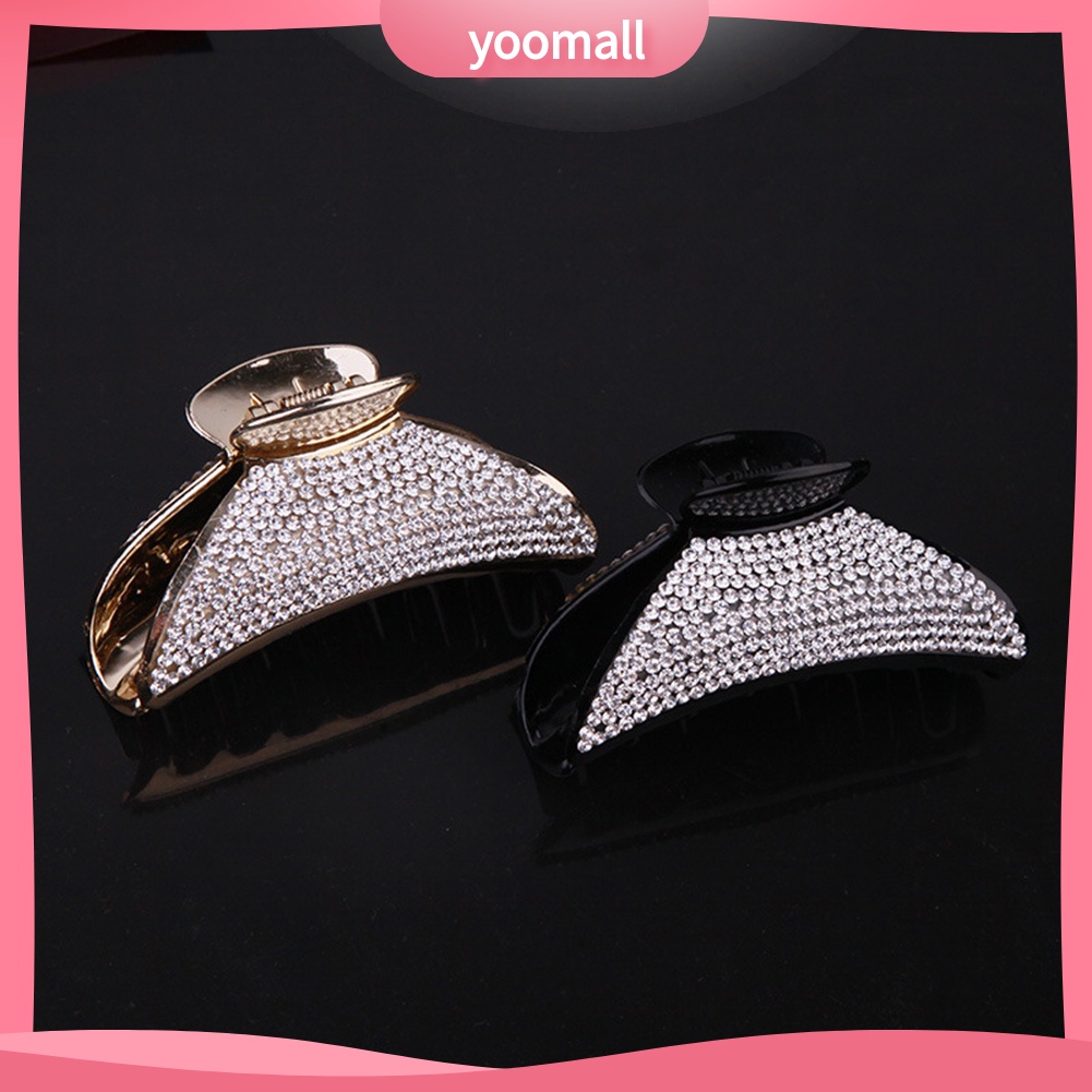 Kẹp Tóc Càng Cua Đính Đá Kim Cương Giả Toàn Diện Cho Nữ