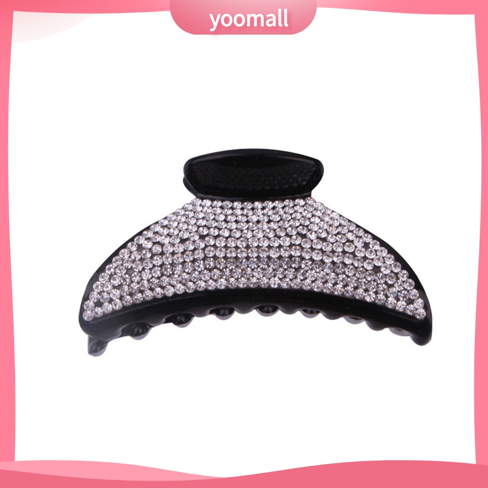 Kẹp Tóc Càng Cua Đính Đá Kim Cương Giả Toàn Diện Cho Nữ