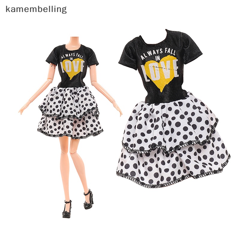 Kamembelling Quần Áo Búp Bê Mini 30cm Nhiều Kiểu Dáng Sáng Tạo Và Thời Trang Cho Bé Gái EN