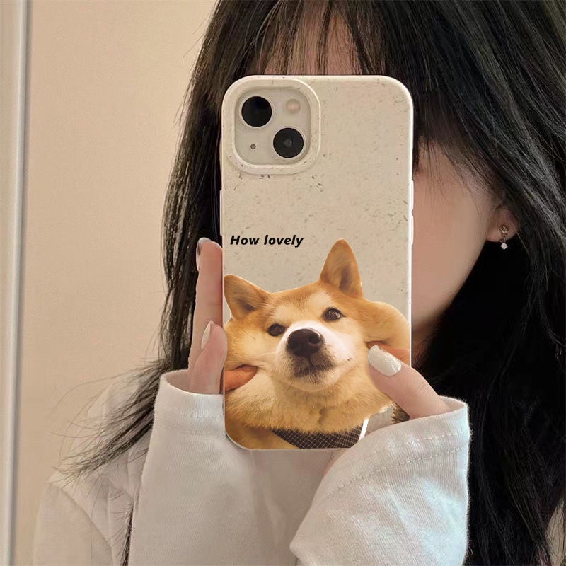 Ốp Điện Thoại Mềm Chống Sốc In Hình Chú Chó Hoạt Hình Dễ Thương Cho Iphone 11 14pro 127Max 8 13