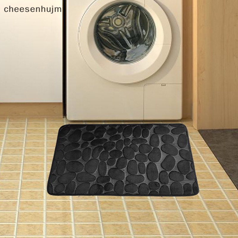 Bộ 3 Thảm Lót Sàn Nhà Tắm Mềm Mại Chống Trượt Thấm Hút Tốt