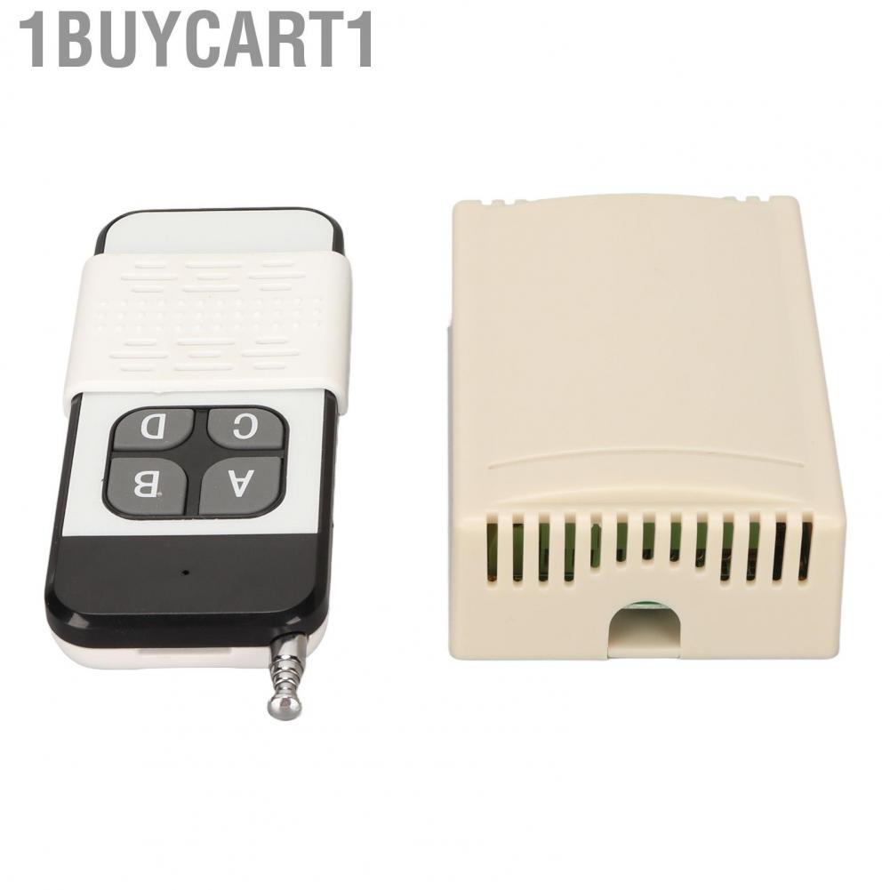 1buycart1 DC 12V 433MHz 4CH  RF Relay  Switch Receiver Module Kit