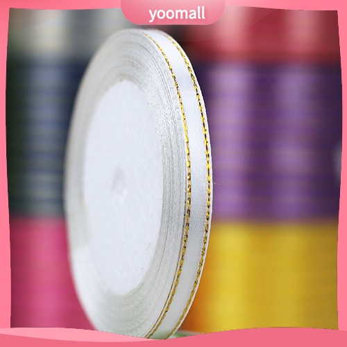 1 Cuộn Dây Ruy Băng Bản Rộng 25 Yard Rộng 6mm Trang Trí Sinh Nhật / Đám Cưới