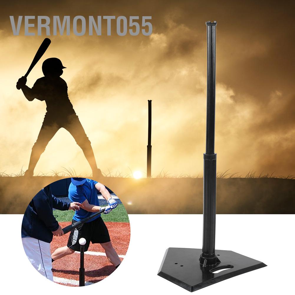 Vermont055 Bóng chày có thể điều chỉnh mềm Tee Đứng Thực hành Huấn luyện Đánh Phụ kiện