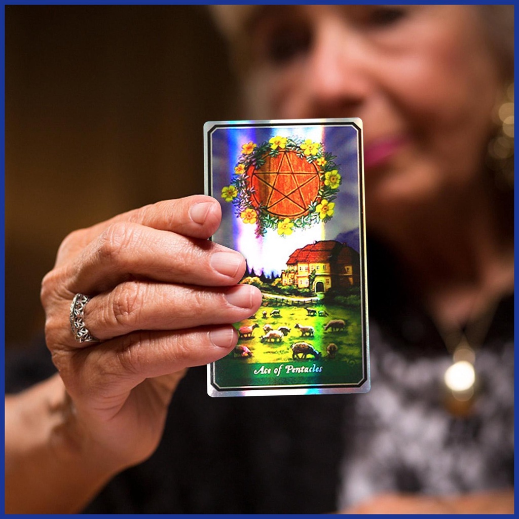 Bộ Bài Tarot Kích Thước 9.8 * 5.7cm Trang Trí Tiệc