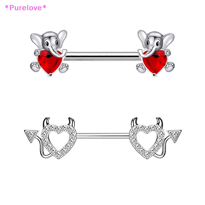 1 Nhẫn Đeo Ngực Bằng Thép Không Gỉ Đính Pha Lê Hình Bướm Nhện Gợi Cảm Cho Nữ Mới