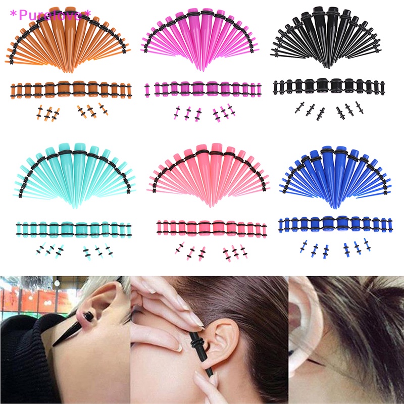 Bộ 36 Khuyên Nong Tai 14G-00G Cá Tính Mới